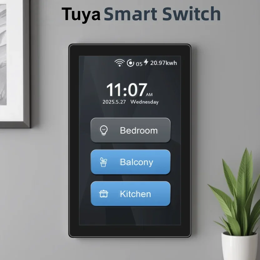 Home Automation Systems Diy - Onze slimme wifi-schakelaars Tuya EU 4x4