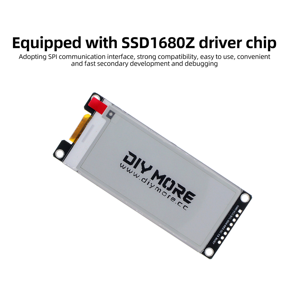 2,9'' Zwart Wit Rood Geel Disp - Display Epaper 2.9 recensie en prijs