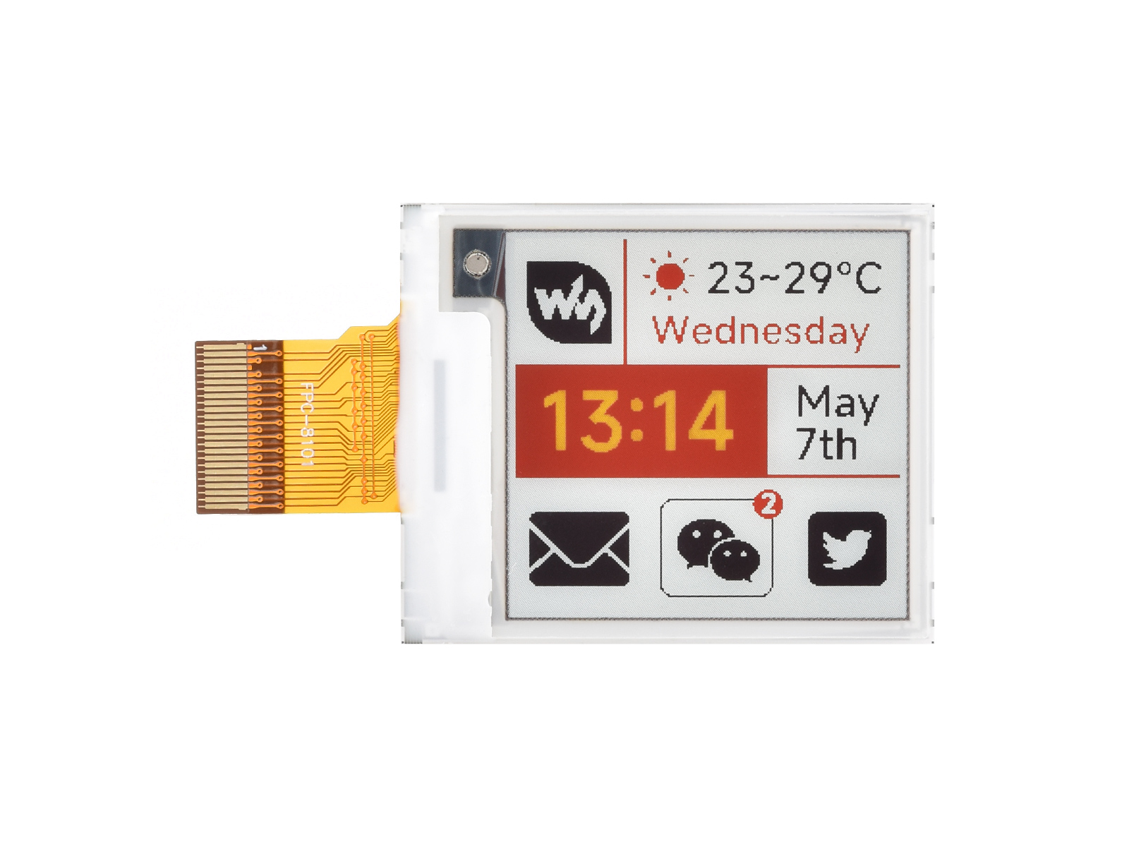 Waveshare 1,54 inch E-Paper Di - Display Epaper 2.9 recensie en prijs