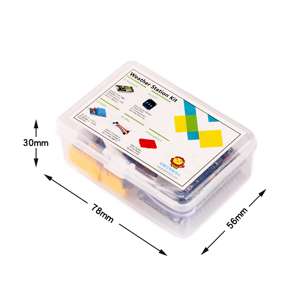 ESP8266 Weerstation Diy Kit Me - Esp8266 Nodemcu Board recensie en prijs