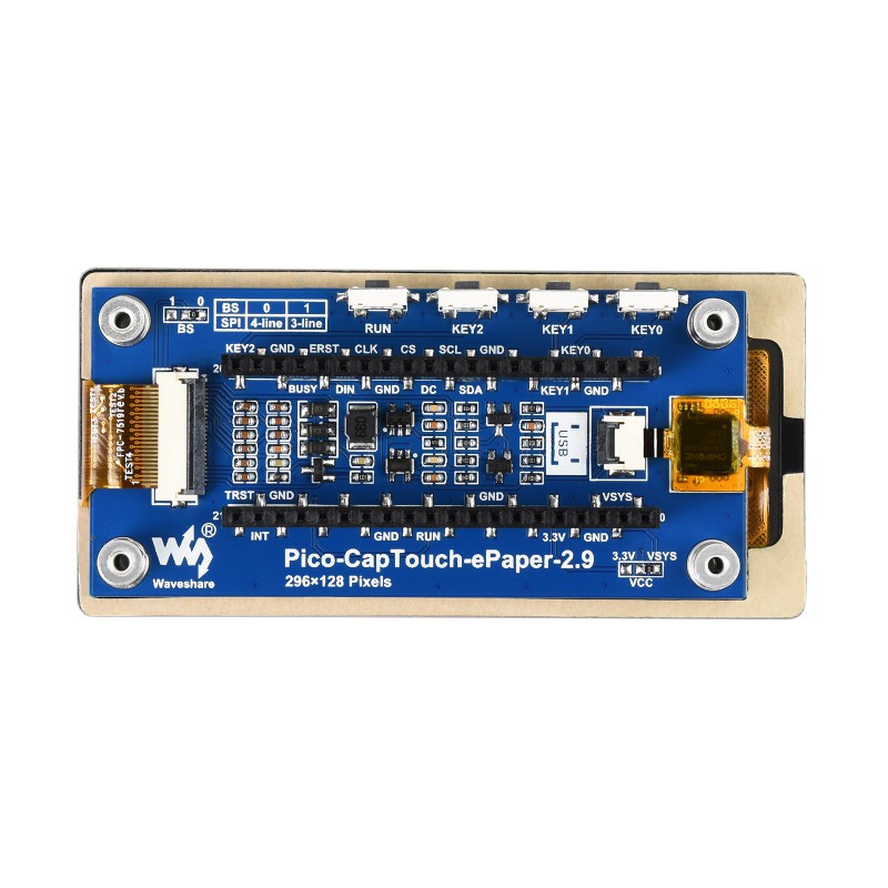2,9 inch Touch e-Paper Module  - Display Epaper 2.9 recensie en prijs